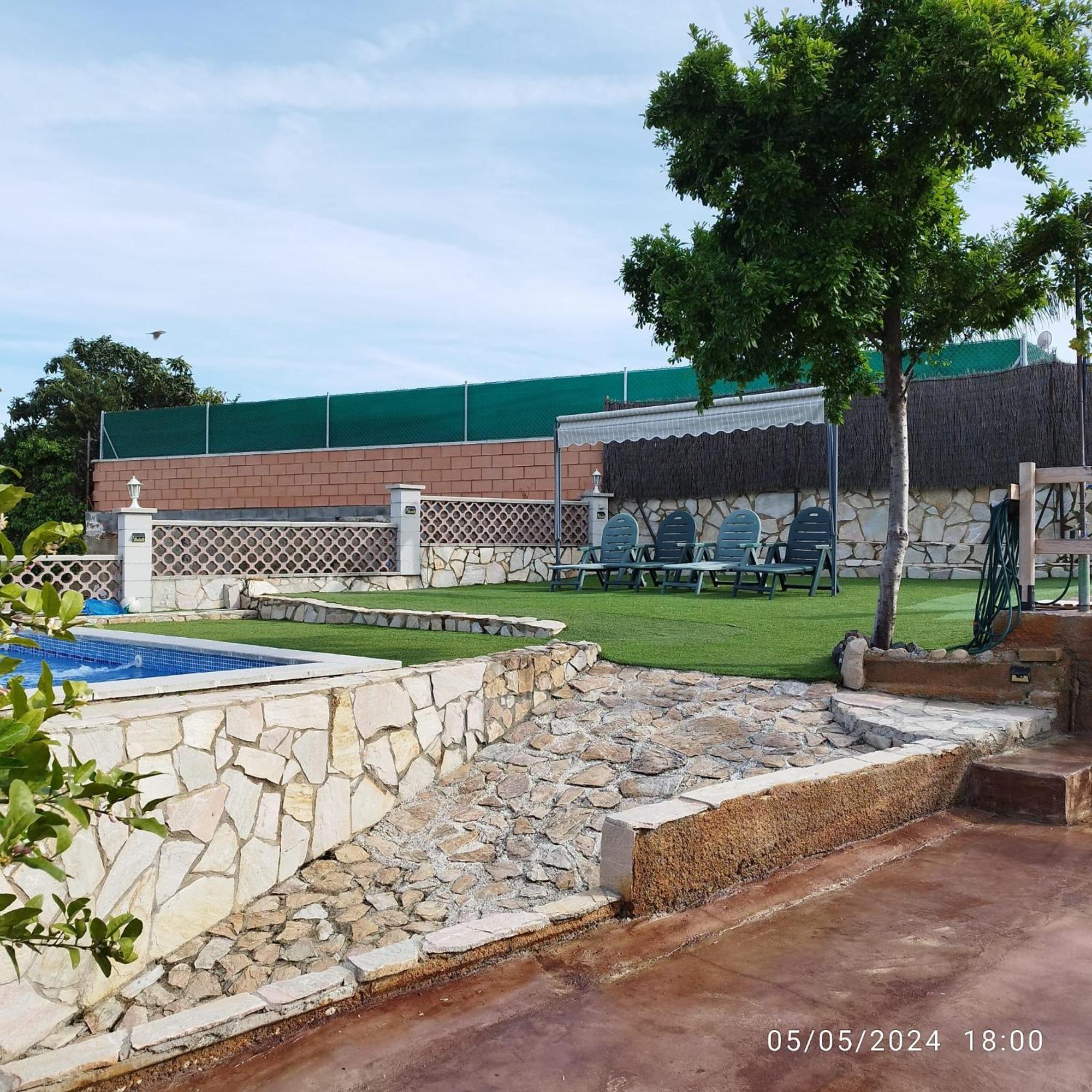 La Biznaga Villa Fogas de Tordera Bagian luar foto