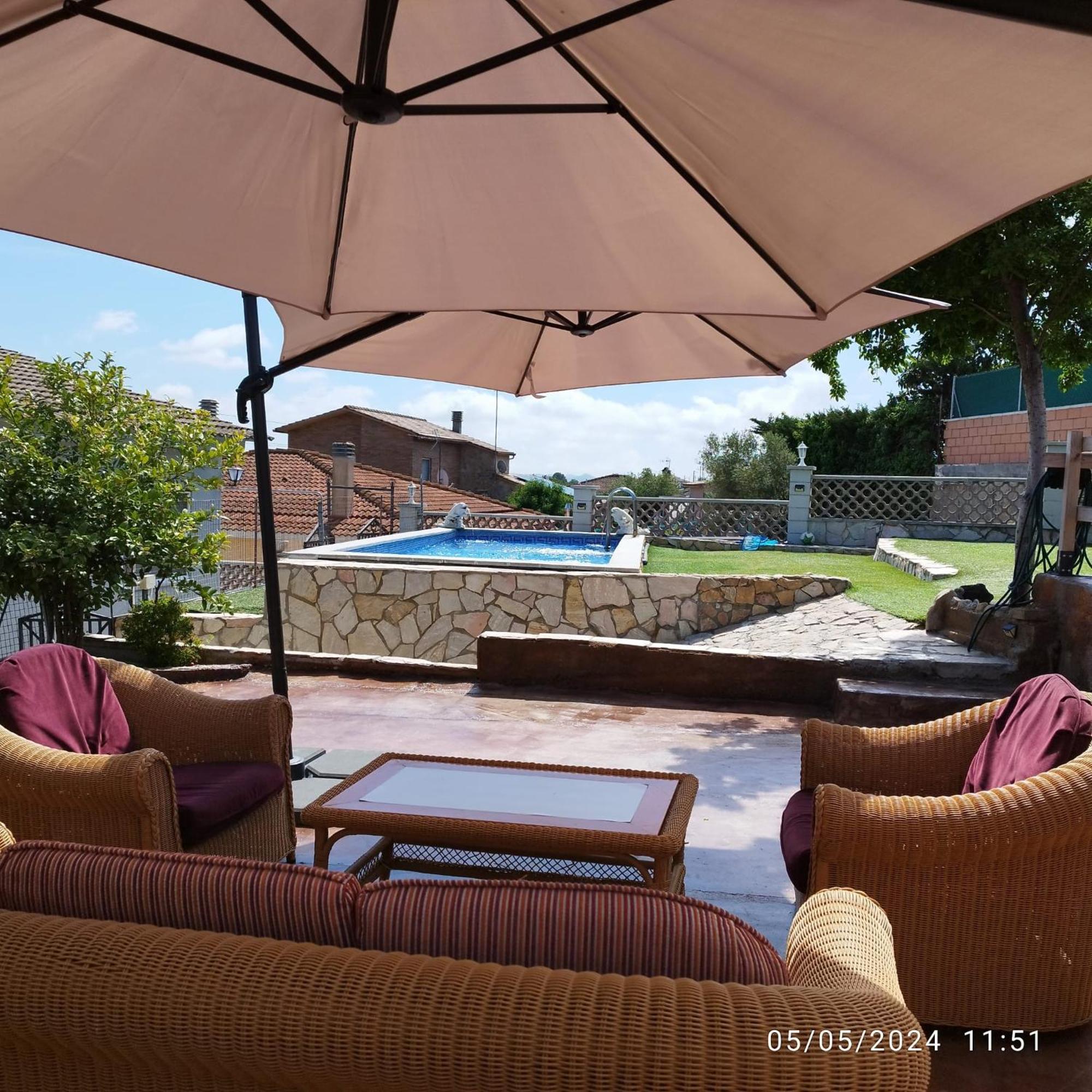 La Biznaga Villa Fogas de Tordera Bagian luar foto