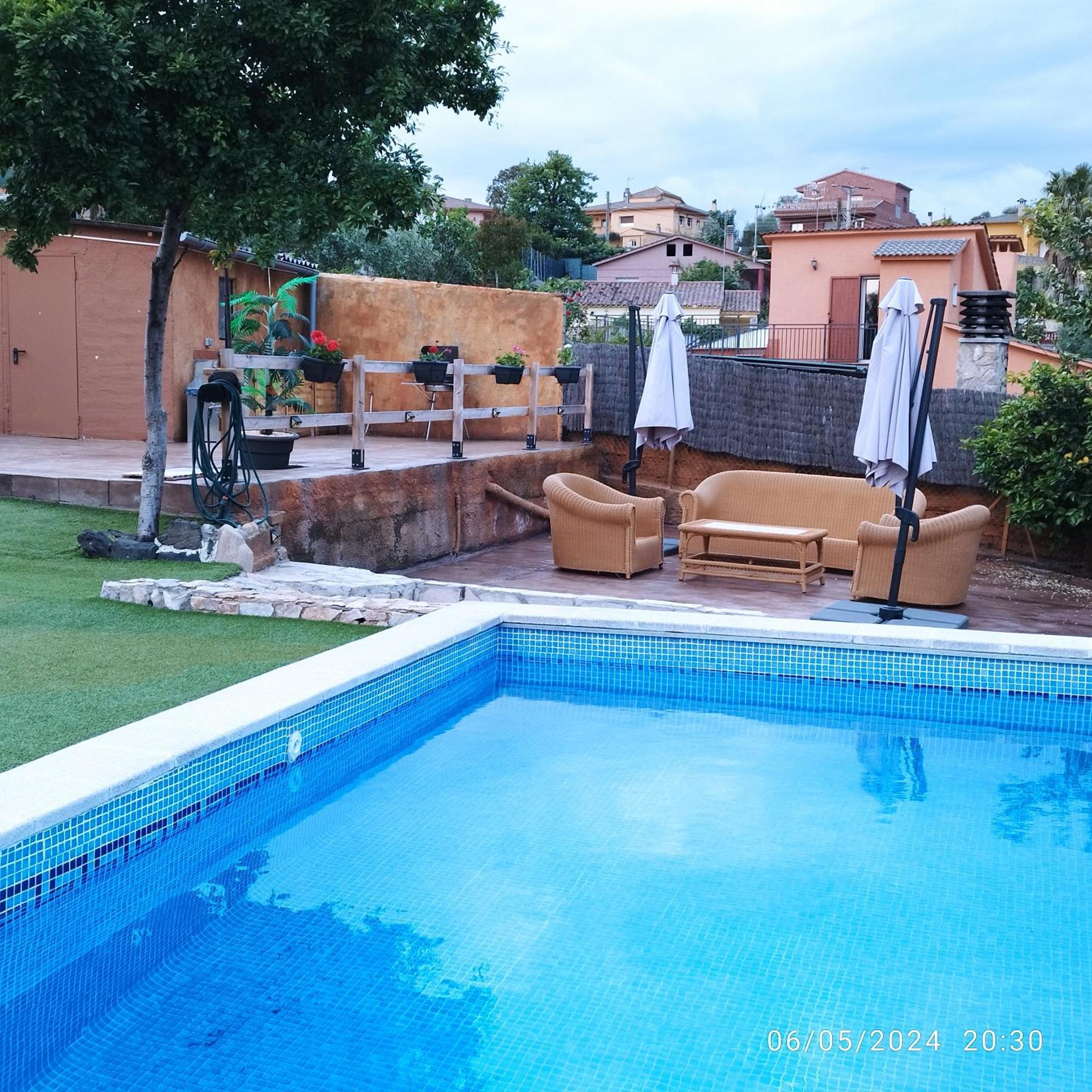 La Biznaga Villa Fogas de Tordera Bagian luar foto
