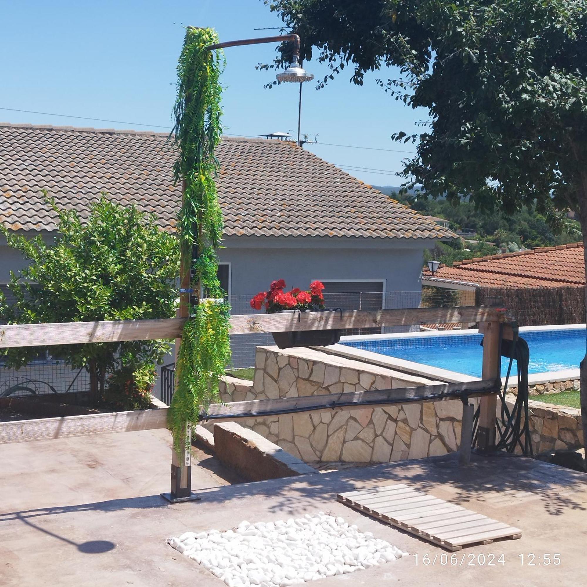 La Biznaga Villa Fogas de Tordera Bagian luar foto