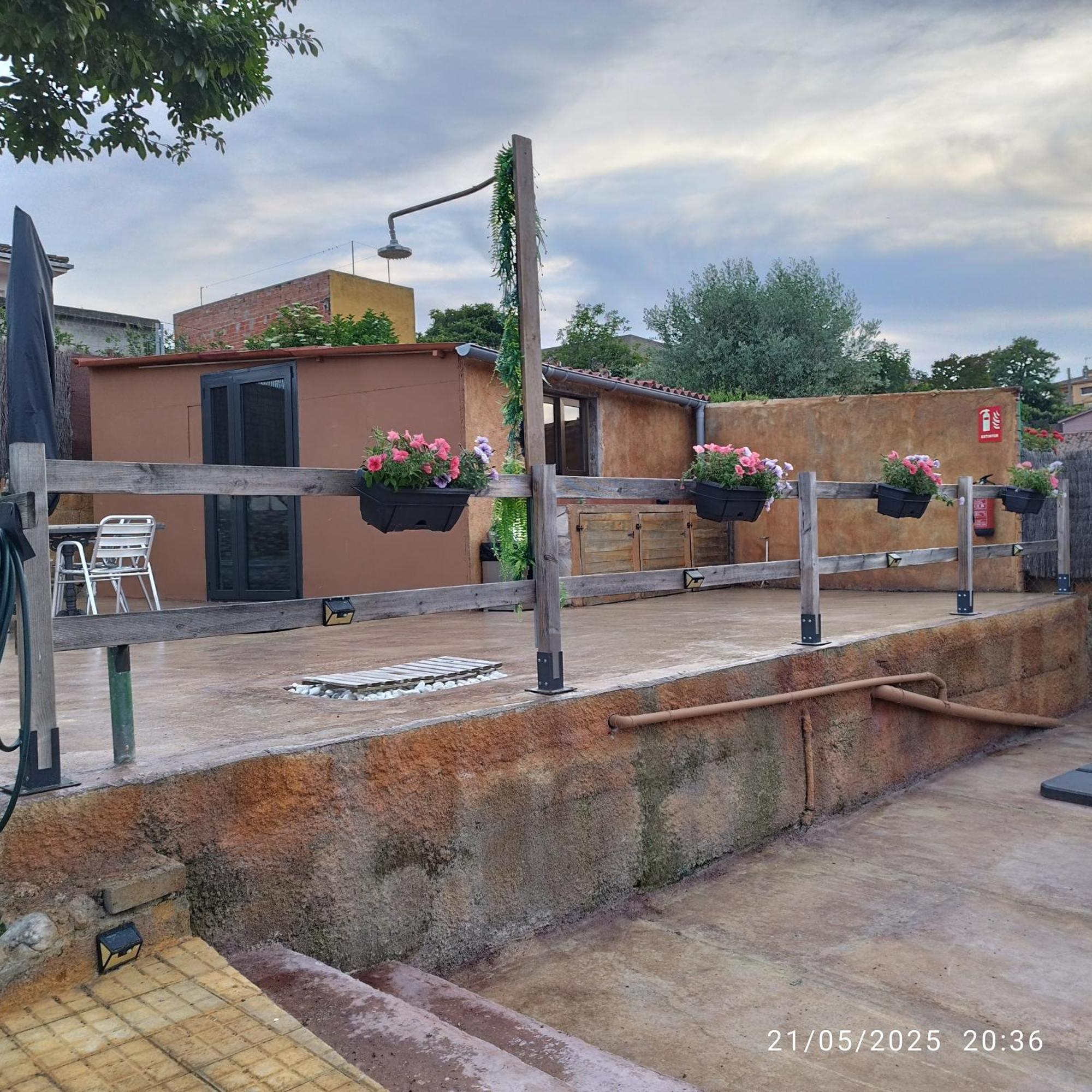 La Biznaga Villa Fogas de Tordera Bagian luar foto